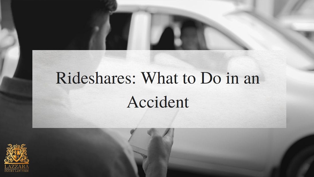 Rideshares: What to Do in an Accident